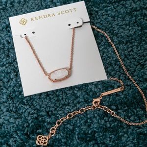 KENDRA SCOTT-Elisa Drusy RoseGold Pendant Necklace